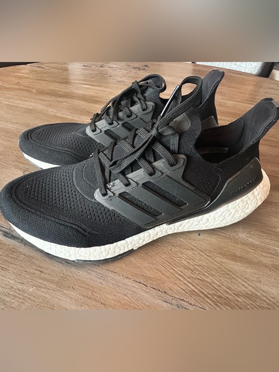 adidas Other - adidas Ultraboost ‘Primeblue’ Black Knit Sneakers with White Midsole